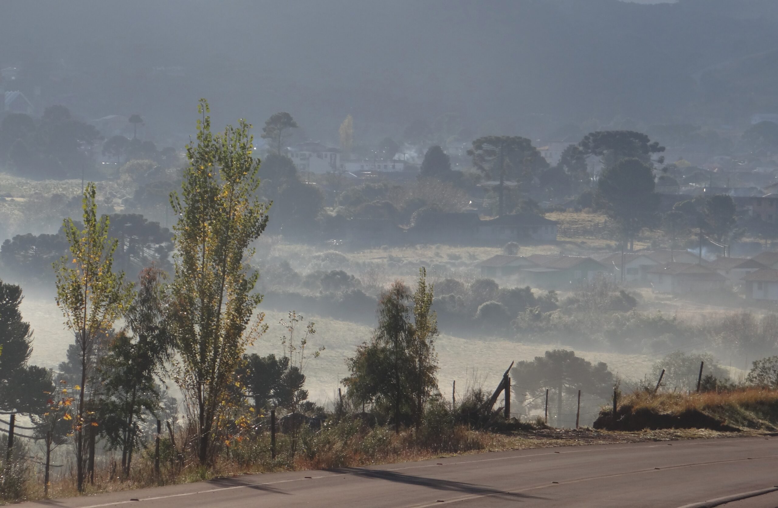 Você está visualizando atualmente Urupema registrou o amanhecer mais gelado do ano