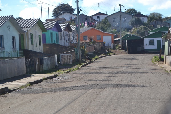 Você está visualizando atualmente Operação tapa buracos na cidade de São Joaquim