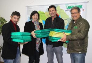 Leia mais sobre o artigo Equipe de engenharia da Amures entrega projetos à Bom Jardim da Serra