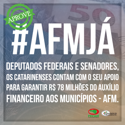 Você está visualizando atualmente Prefeitos catarinenses mobilizam-se pela aprovação do AFM