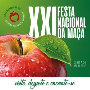 Leia mais sobre o artigo Pré-flyer da XXI Festa Nacional da Maçã é divulgado