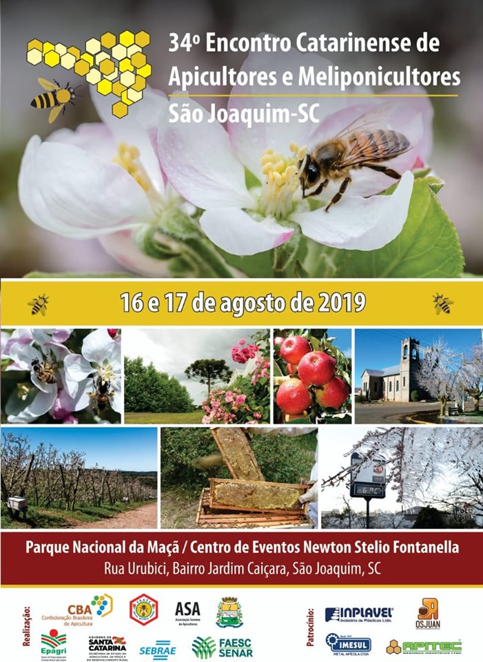 Leia mais sobre o artigo 34° Encontro Catarinense de Apicultores e Meliponicultores acontecerá em São Joaquim