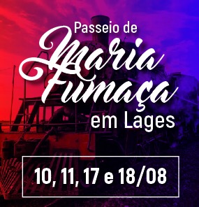 Você está visualizando atualmente Passeios da Maria Fumaça em Lages iniciam no dia 10 de agosto