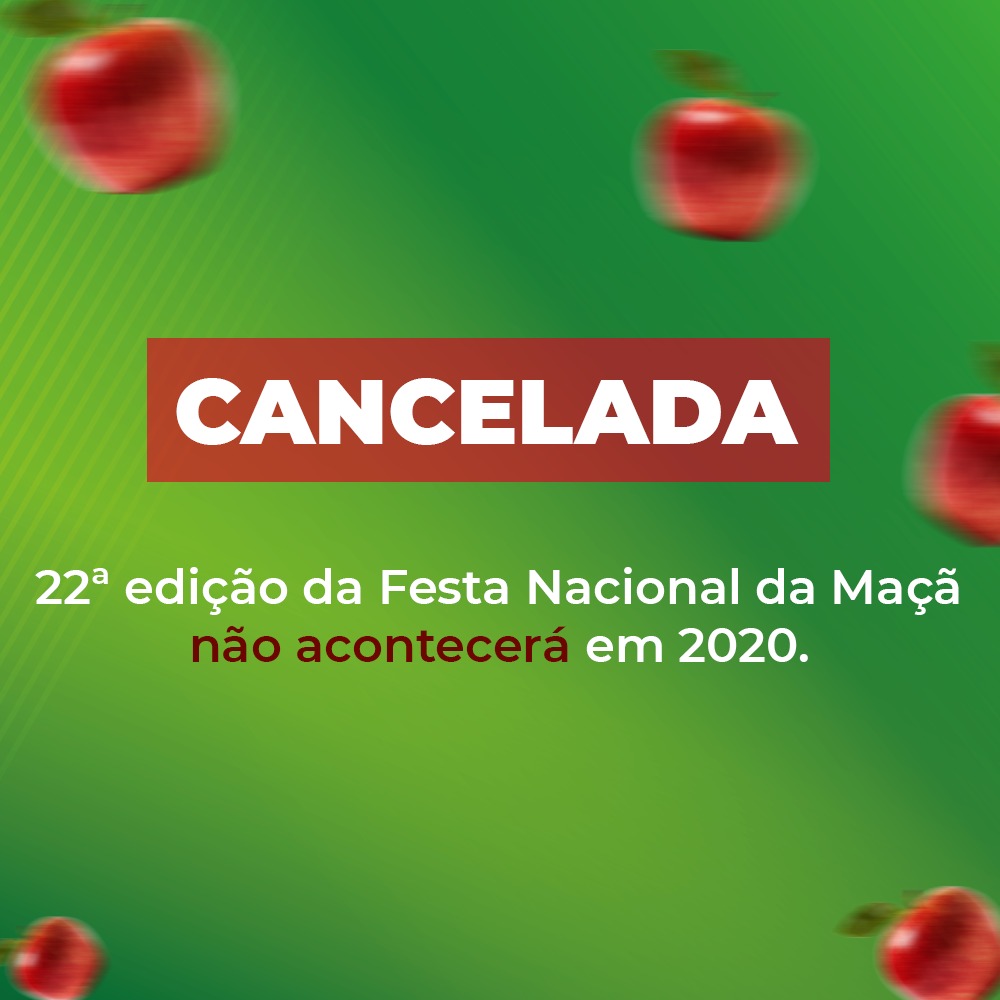 Leia mais sobre o artigo 22° Festa Nacional da Maçã está cancelada