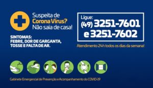 Leia mais sobre o artigo Central de Monitoramento da Covid-19 continua atendendo casos suspeitos e ativos em Lages