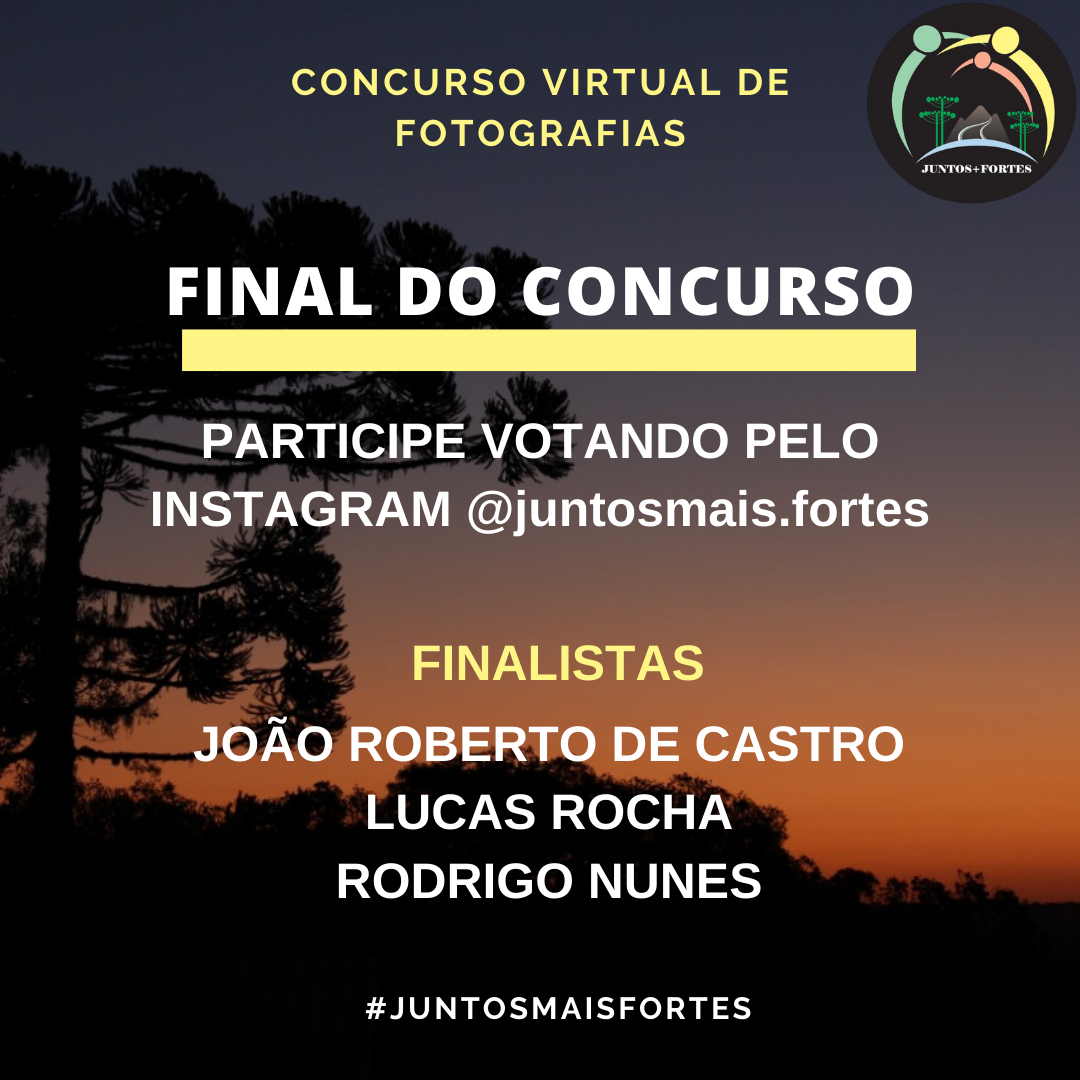 Leia mais sobre o artigo Em uma hora, final do Concurso Virtual de Fotografias ultrapassa 500 participações