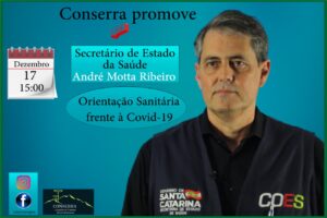 Leia mais sobre o artigo Conserra fecha o ano com live sobre Covid-19 com secretário André Motta