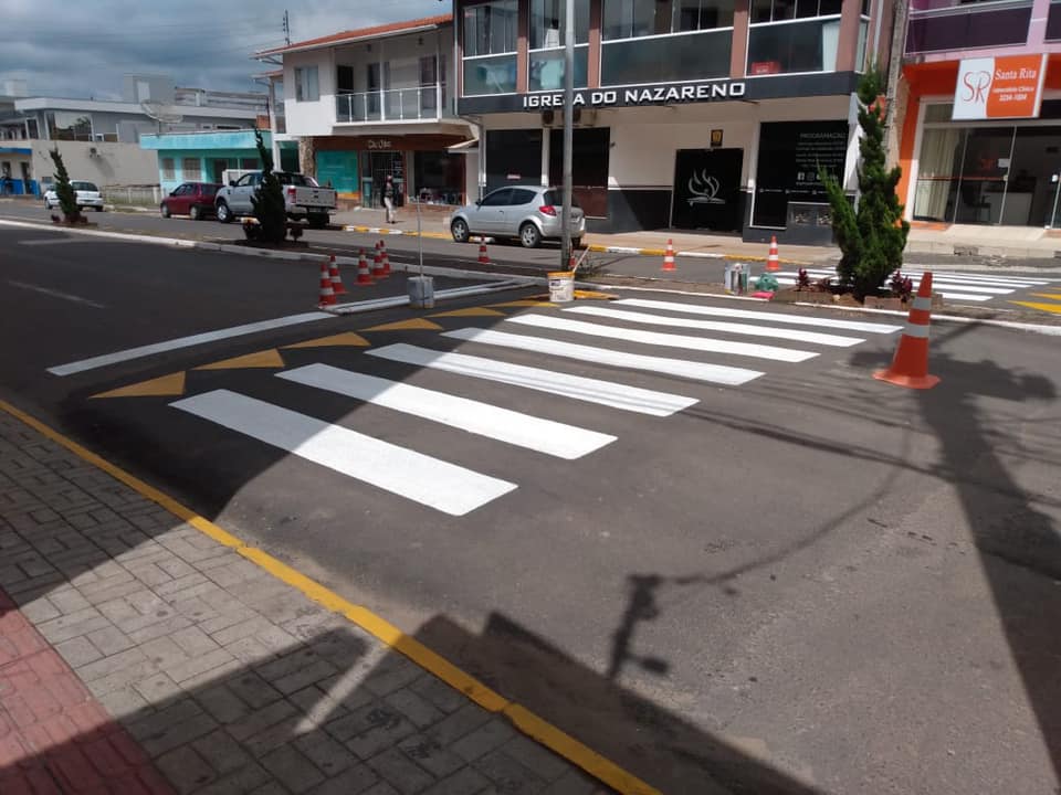 Você está visualizando atualmente Segurança em vias públicas: obras de infraestrutura são realizadas em Correia Pinto