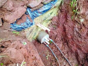 Leia mais sobre o artigo Proteção de fonte caxambu é construída em comunidade do interior do município de Cerro Negro