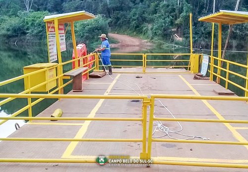 Você está visualizando atualmente Campo Belo do Sul: Balsa dos Machados já está em operação após revitalização