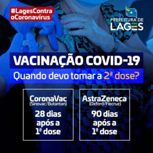 Leia mais sobre o artigo CoronaVac: Prazo de intervalo para tomar a segunda dose da vacina passa de 21 para 28 dias