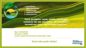 Leia mais sobre o artigo Encontro de estudos e incentivos para a agricultura familiar