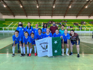 Leia mais sobre o artigo Anita Garibaldi segue invicta na Liga Catarinense de Futsal Feminino Sub-14