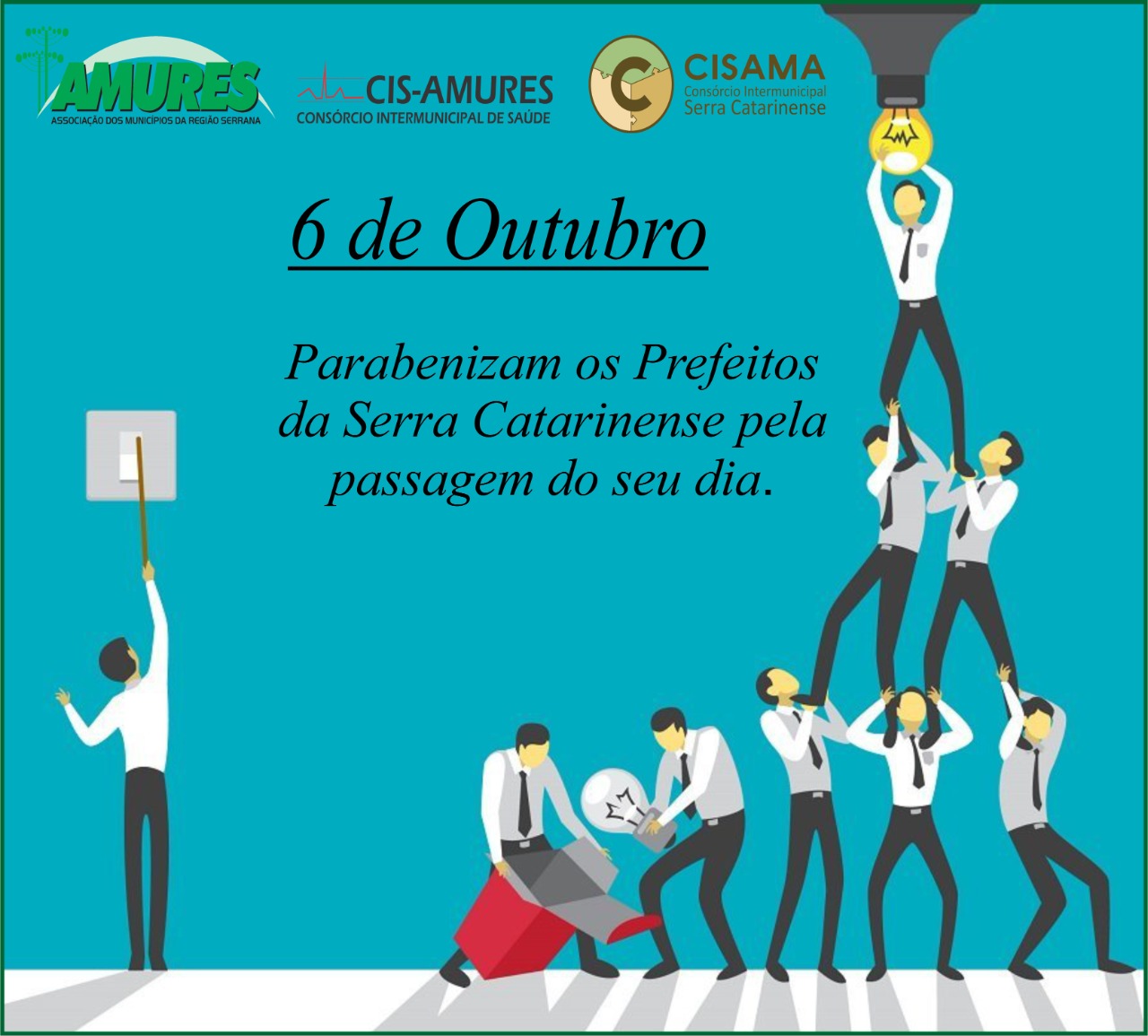 Leia mais sobre o artigo Sistema AMURES parabeniza os prefeitos da Serra Catarinense