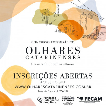 Leia mais sobre o artigo SANTUR e FCC apoiam o projeto “OLHARES CATARINENSES”