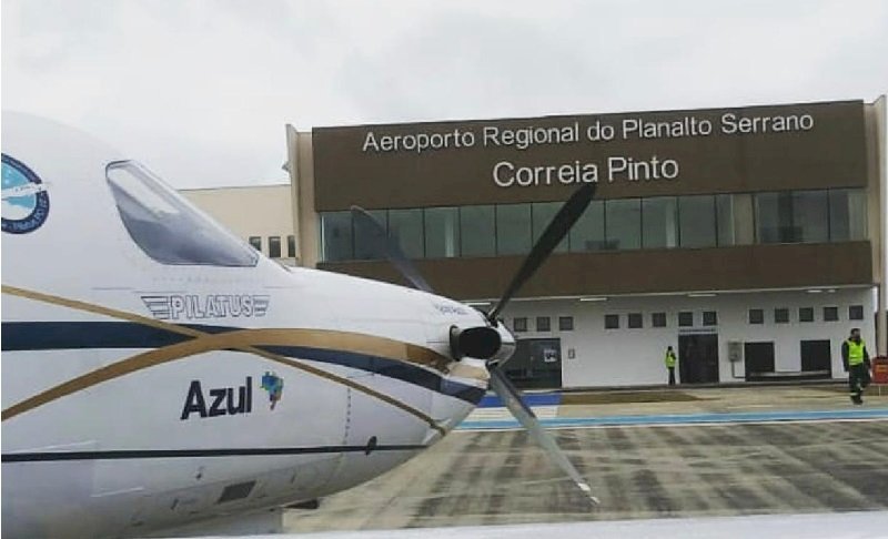 Você está visualizando atualmente Azul deve iniciar venda de passagens para aeroporto da Serra Catarinense nesta terça, 16