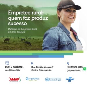 Leia mais sobre o artigo Serra Catarinense realiza o primeiro Empretec Rural