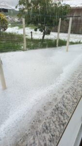 Leia mais sobre o artigo Temporal de granizo atinge Urupema