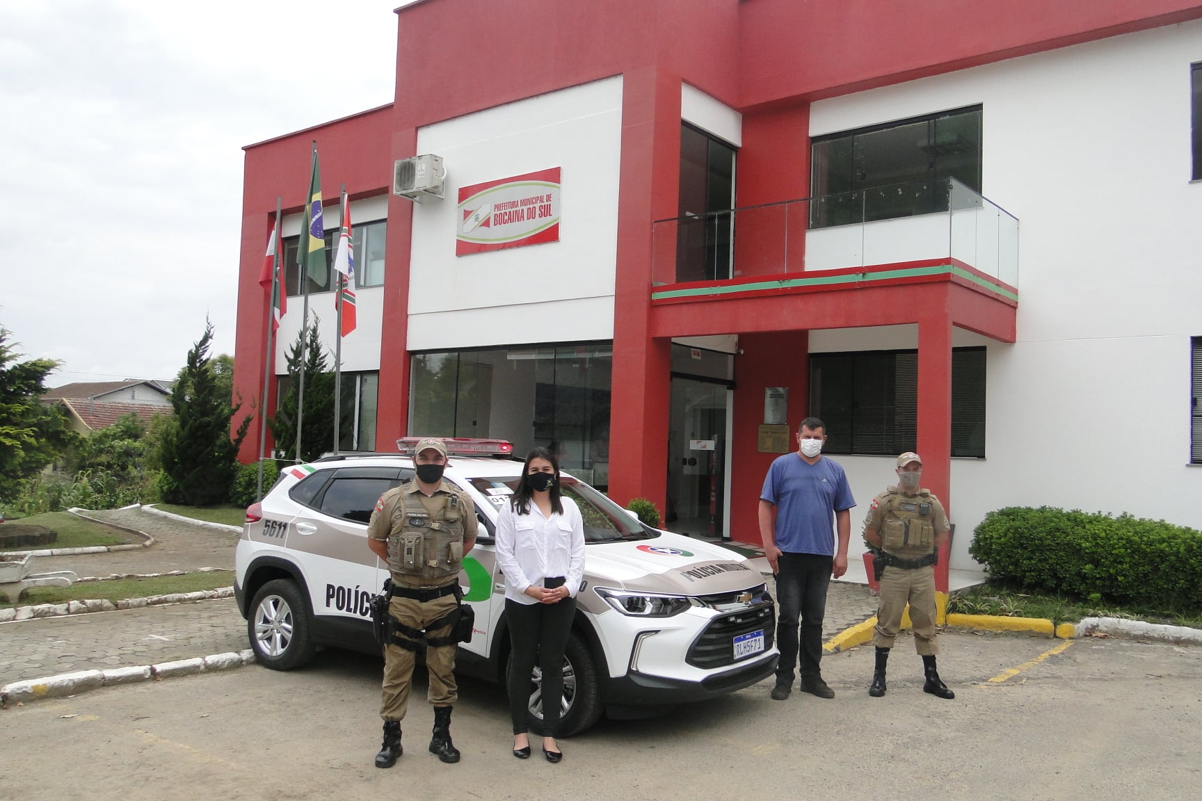 Leia mais sobre o artigo Polícia Militar de Bocaina do Sul recebe viatura nova