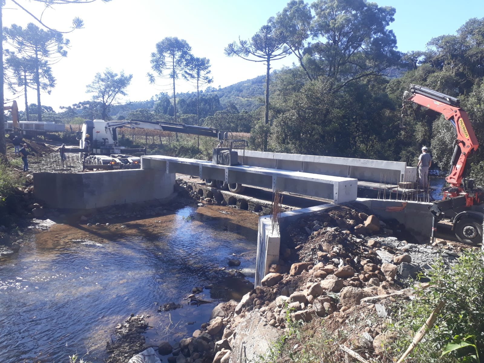 Leia mais sobre o artigo Kit Transposição é montado na nova Ponte de Campinas