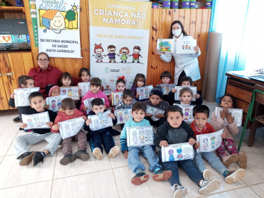 Leia mais sobre o artigo Alunos do CEI da Lagoa da Estiva participaram do Programa Saúde na Escola