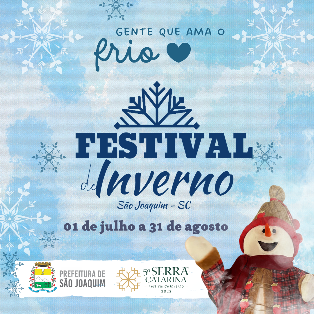 Leia mais sobre o artigo Festival de Inverno de São Joaquim começa sexta com programação especial