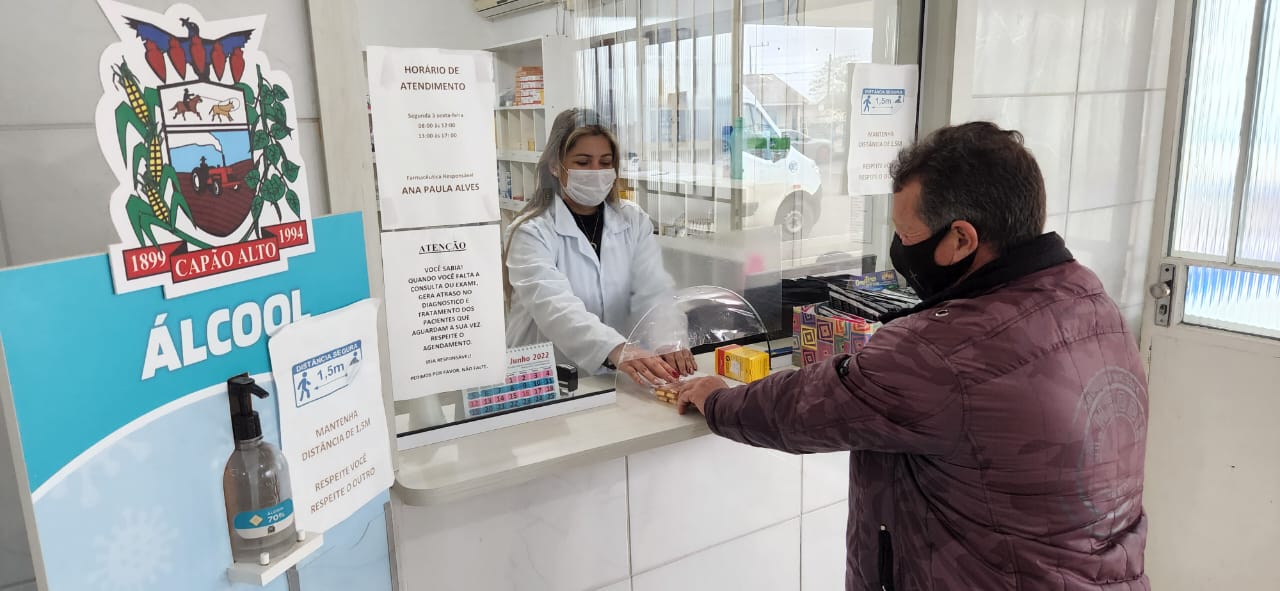 Você está visualizando atualmente Capão Alto tem encontrado dificuldades para comprar alguns medicamentos