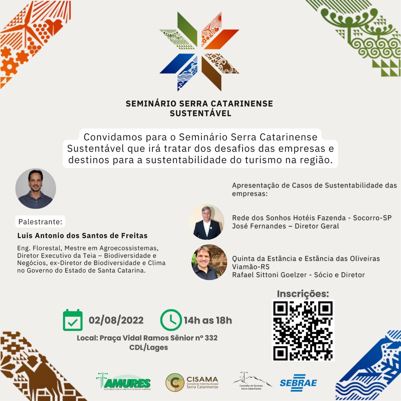 Você está visualizando atualmente Seminário abordará os desafios das empresas para a sustentabilidade do turismo