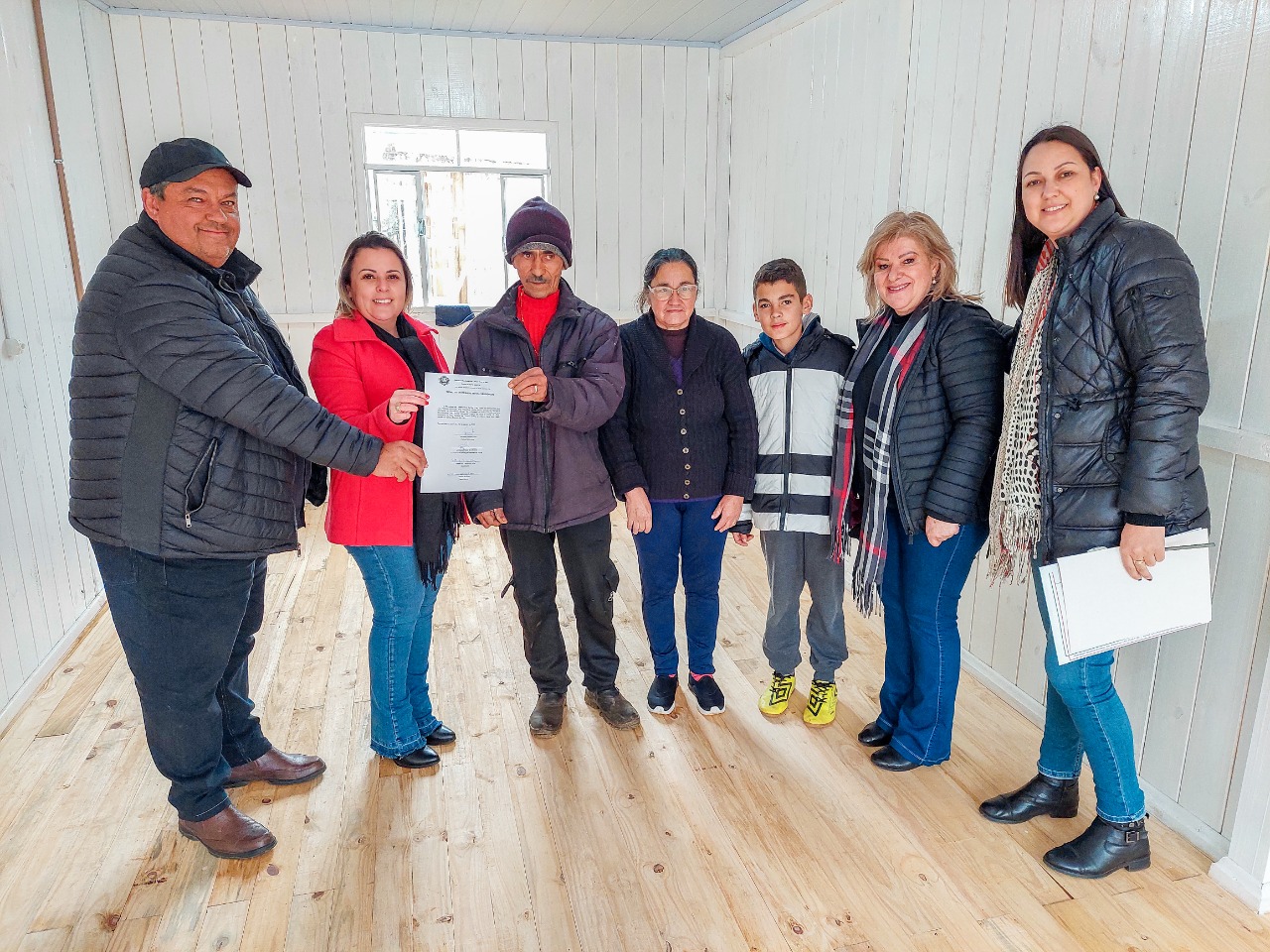 Você está visualizando atualmente Secretaria Municipal de Assistência Social entrega mais uma unidade habitacional em Campo Belo do Sul