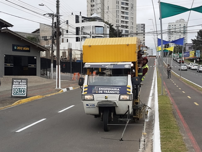 Você está visualizando atualmente Avenida Duque de Caxias é preparada para o desfile da Independência