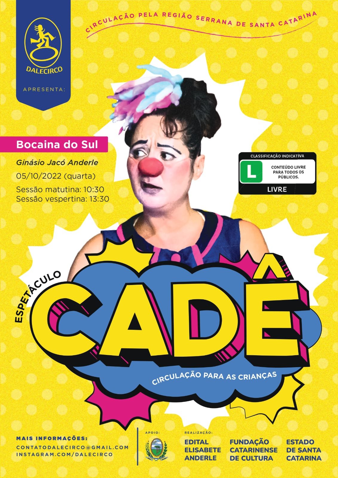 Você está visualizando atualmente Secretaria de Educação promove peça Teatral em Bocaina do Sul