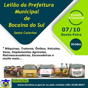 Leia mais sobre o artigo É nesta Sexta-Feira o Leilão da Prefeitura Municipal