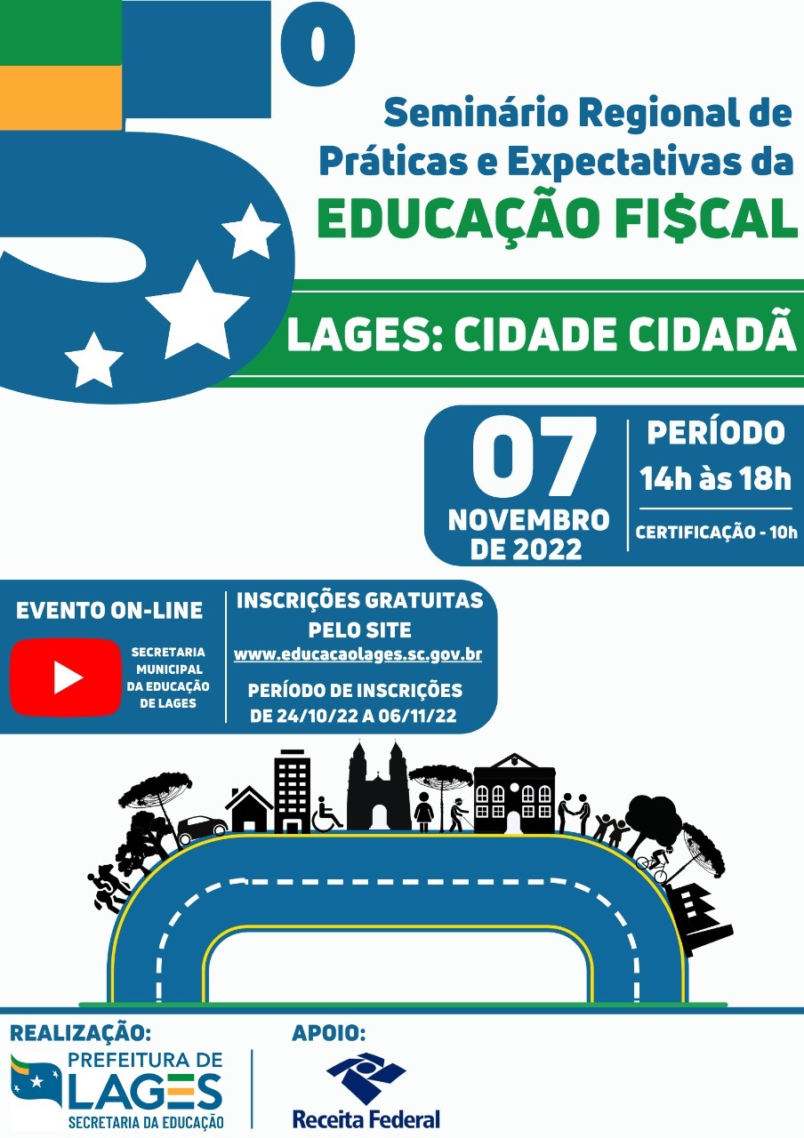 Você está visualizando atualmente 5º Seminário Regional de Práticas e Expectativas da Educação Fiscal acontecerá em novembro