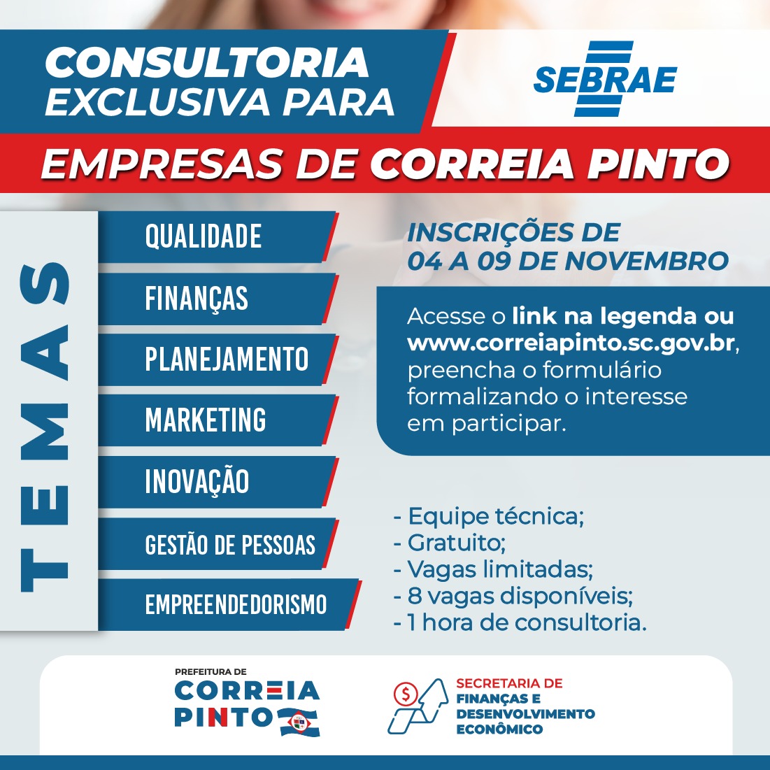 Leia mais sobre o artigo CONSULTORIA EMPRESARIAL – SEBRAE