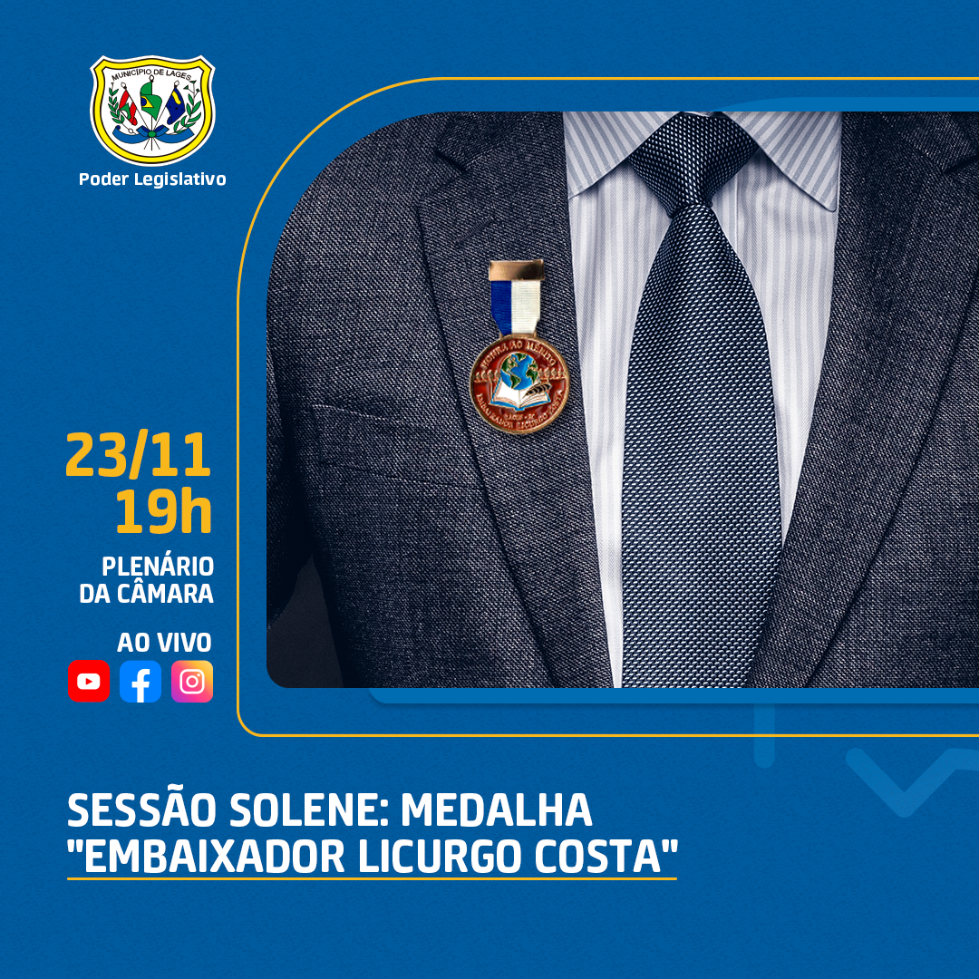 Você está visualizando atualmente Momento de celebração: Câmara homenageia destaques de Lages com a medalha “Embaixador Licurgo Costa”