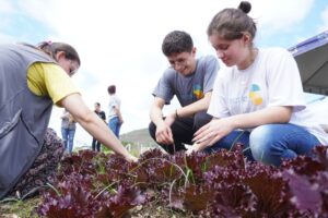 Leia mais sobre o artigo Horta Comunitária totalmente revitalizada no bairro Universitário tem novo conceito de integração da comunidade