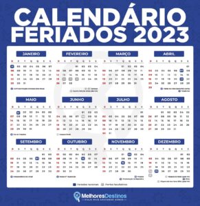 Leia mais sobre o artigo Calendário prevê 9 feriados prolongados este ano