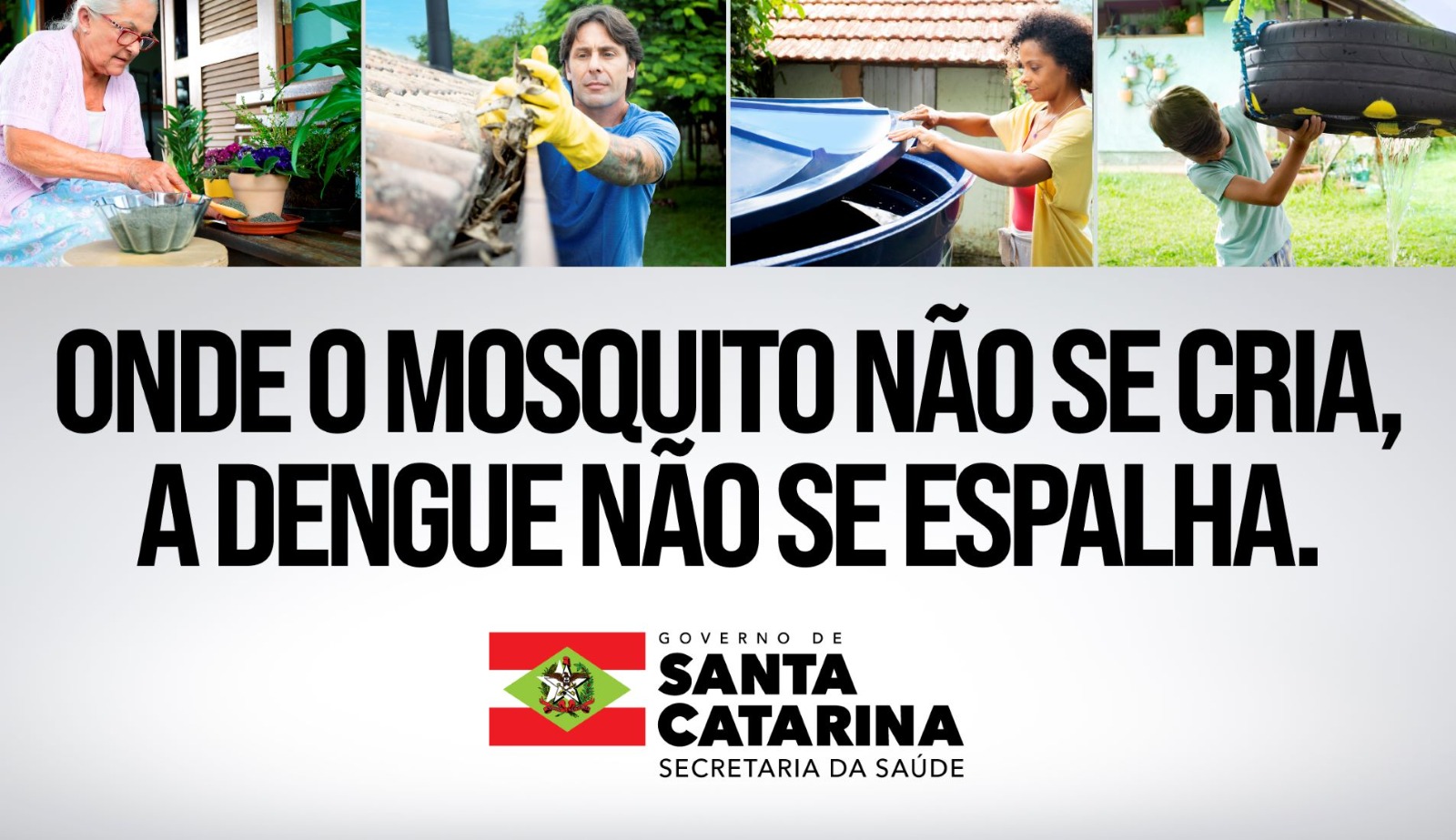 Você está visualizando atualmente Governo do Estado lança campanha de prevenção à dengue