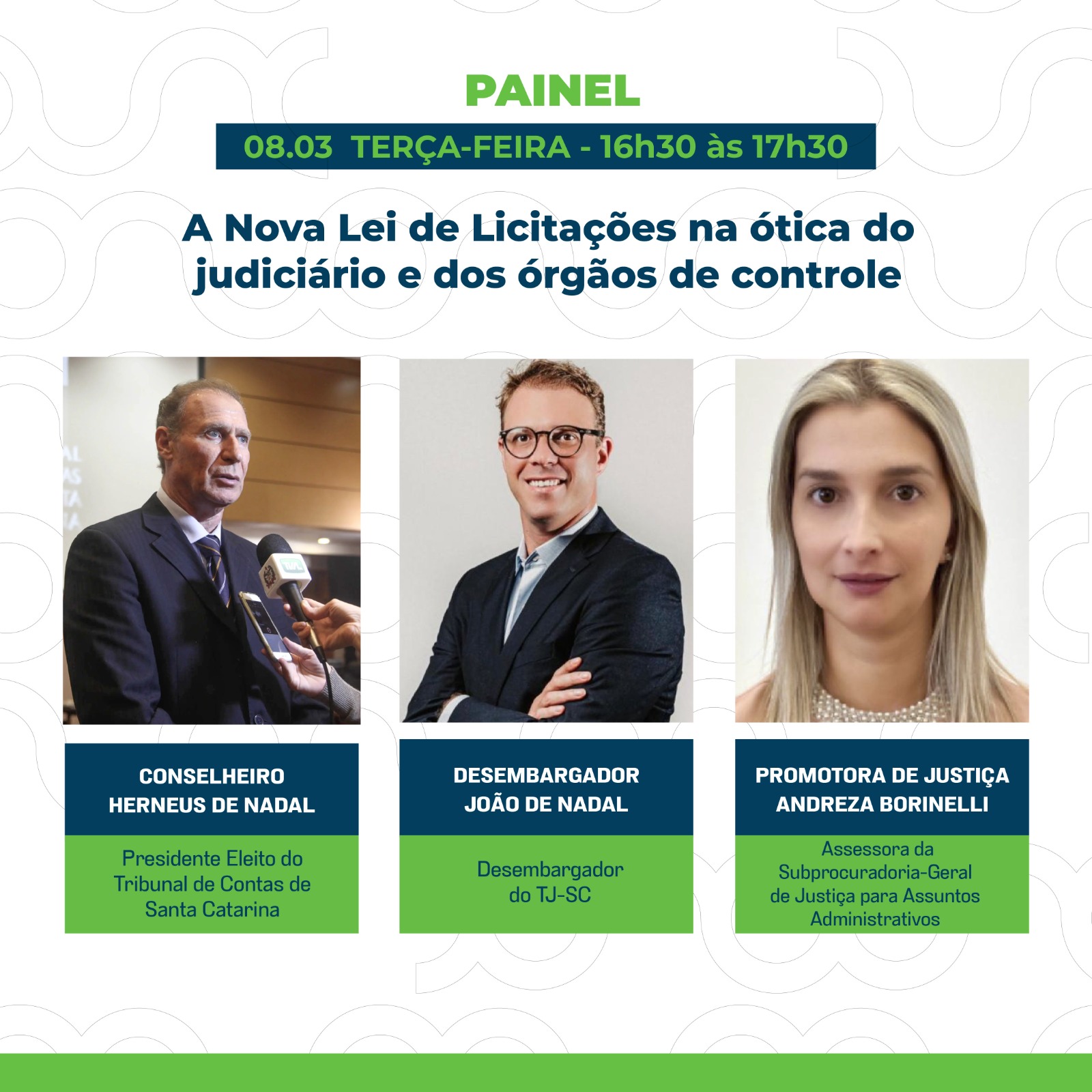 Leia mais sobre o artigo Convidados confirmados para a segunda edição do Seminário da Nova Lei de Licitações