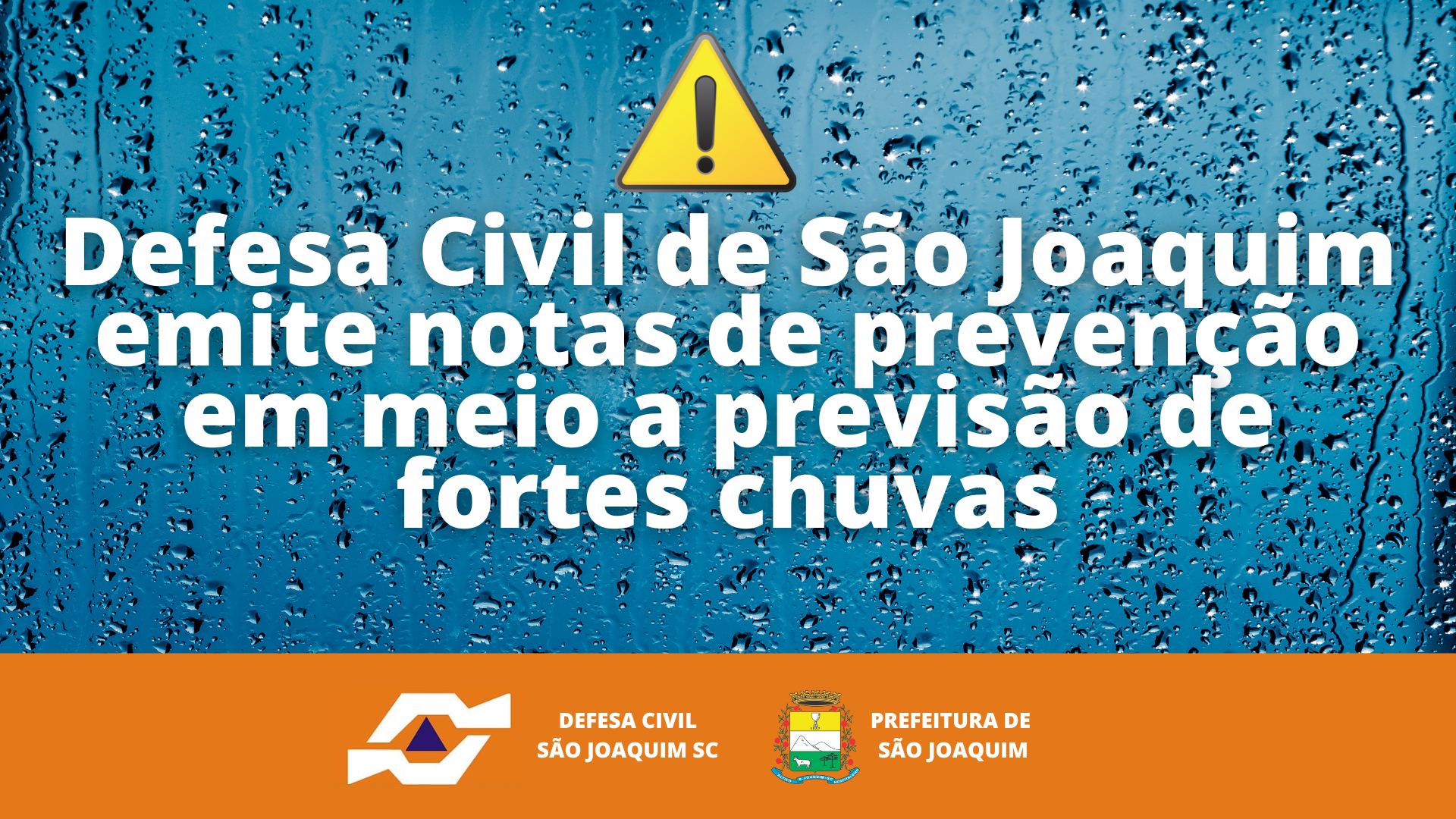 Leia mais sobre o artigo Defesa Civil de São Joaquim emite notas de prevenção em meio a previsão de fortes chuvas