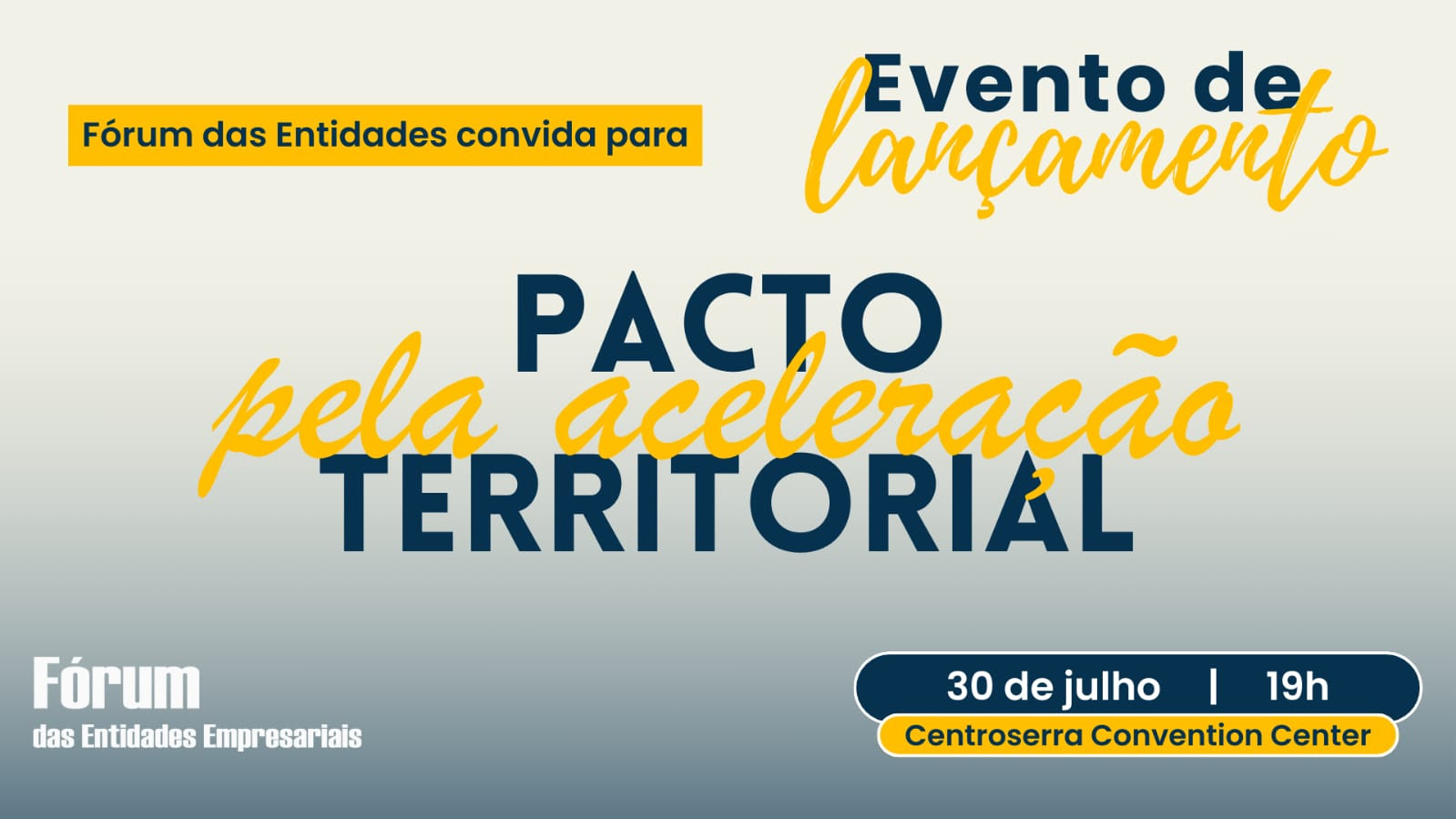 Leia mais sobre o artigo Entidades Empresariais de Lages lançarão Pacto pela Aceleração Territorial